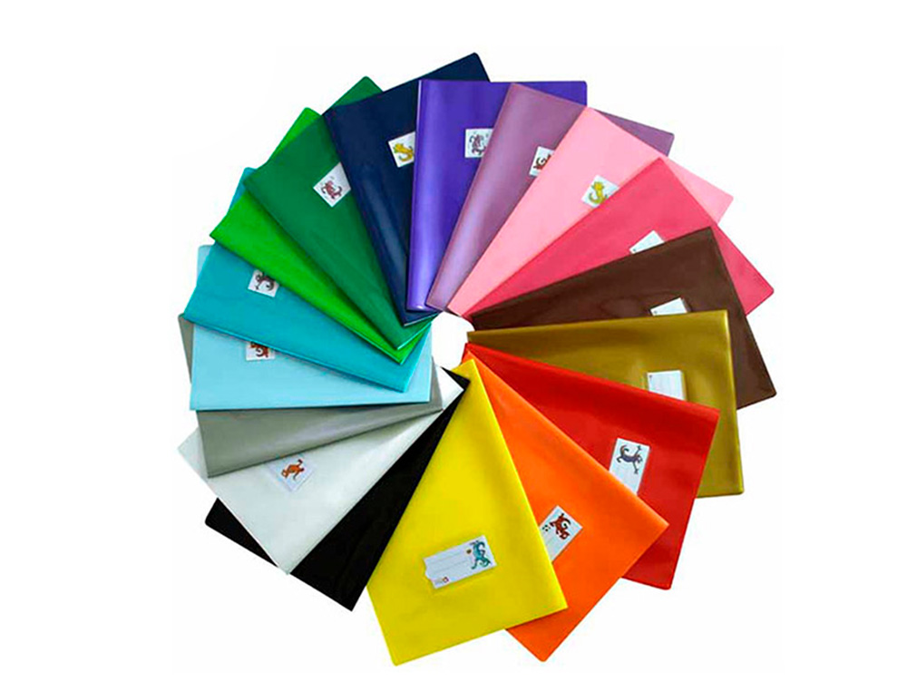 PROTEGE-CAHIER RIPLAST COLOROSA  PVC 300MIC CM.      21X30 OR
