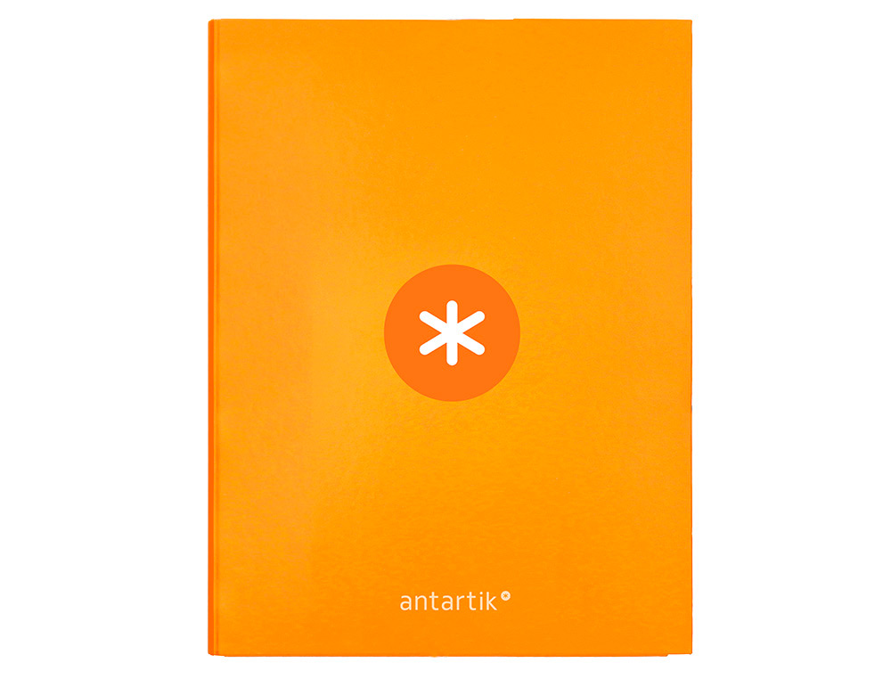 CLASSEUR ANTARTIK 4 ANNEAUX RONDS 25MM A4 CARTON REMBORDE COLORIS JAUNE MOUTARDE