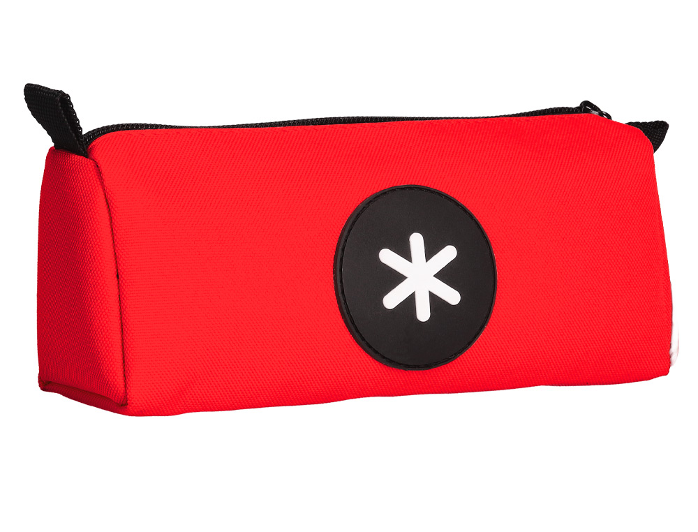 TROUSSE SCOLAIRE ANTARTIK 1COMPARTIMENT 210X70X80MM     COLORIS ROUGE