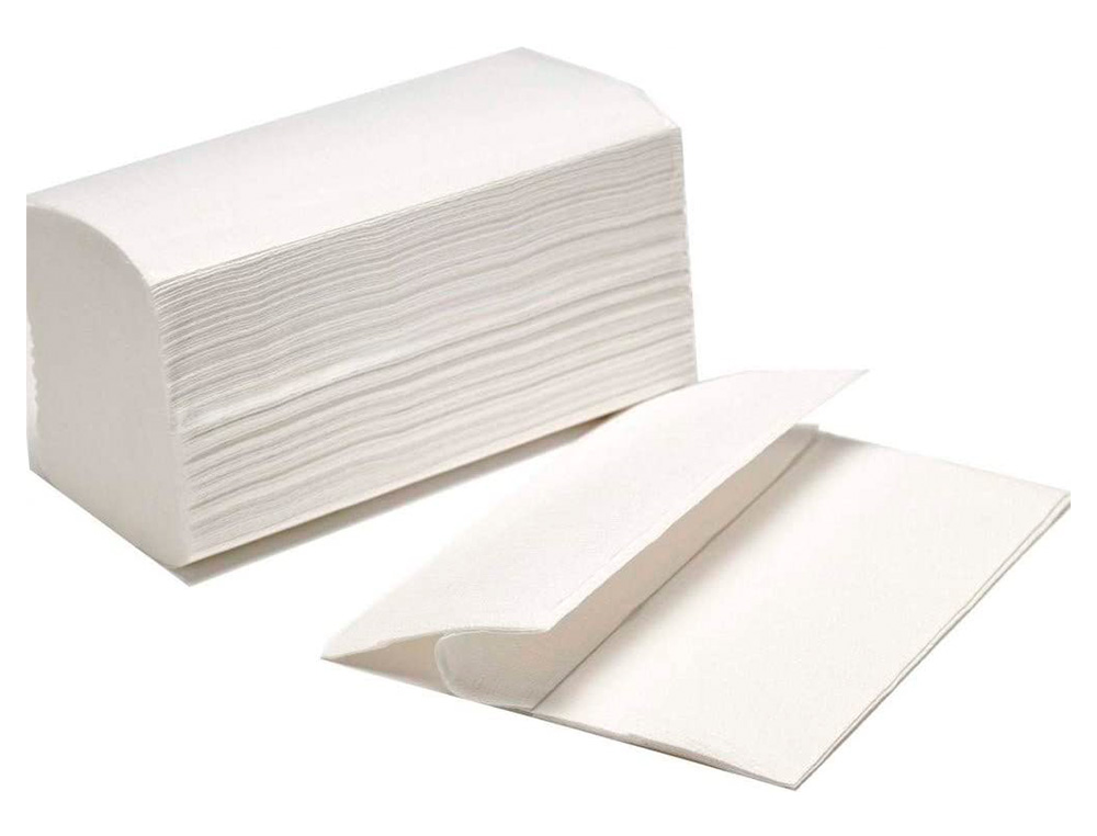 ESSUIE-MAINS PLIES V BLANC TECHLINE 24X21CM 2PLIS LOT DE 20 PACKS DE 200 FEUILLES