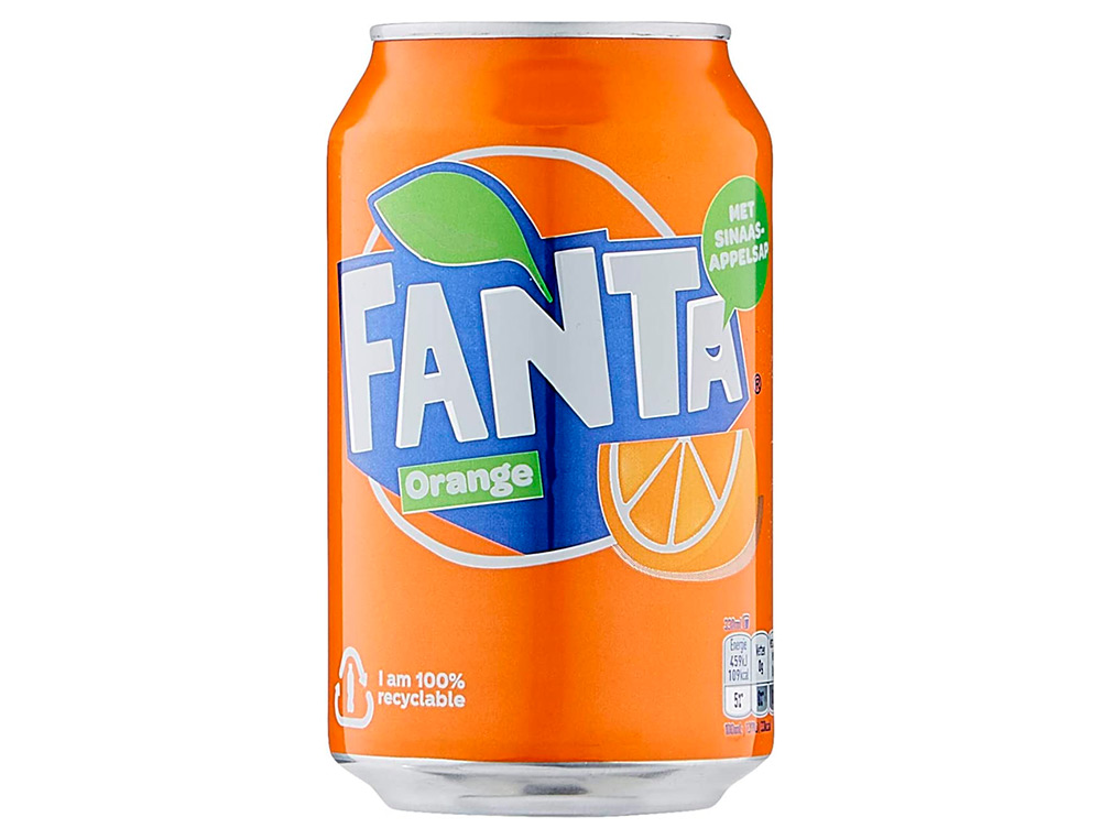 FANTA ORANGE SLIM CAN 33CL/24