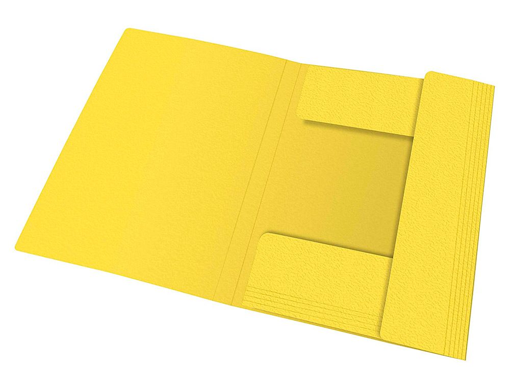 CHEMISE ELASTIQUE 3 RABATS OXFORD EUROFOLIO+ A4 JAUNE