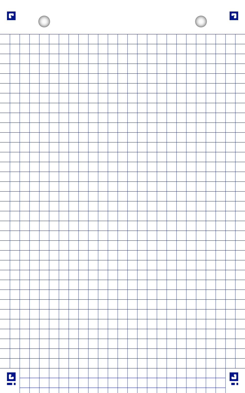 BLOC DE FICHES BRISTOL OXFORD 125X200 30 FICHES PERFOREES   Q5/5 BLANC
