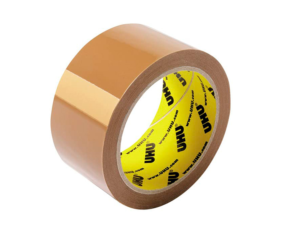 RUBAN ADHESIF UHU ROLLAFIX BRUN 6X50MX50MM LOT DE 6U