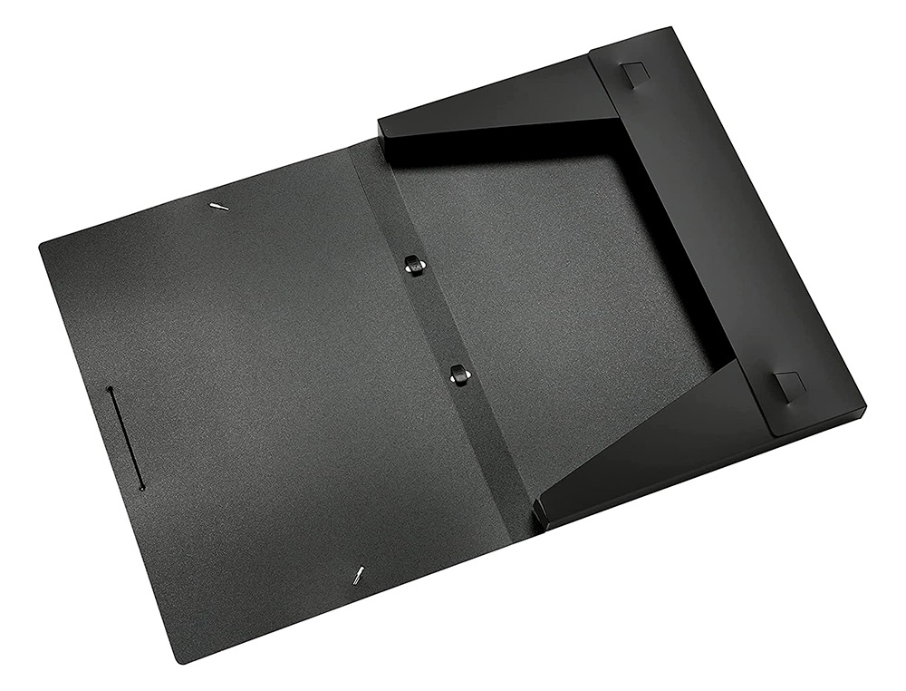 BOITE DE CLASSEMENT HANDELBOX DOS 3CM POLYPROPYLENE A3 42,5X30,5X3CM COLORIS NOIR