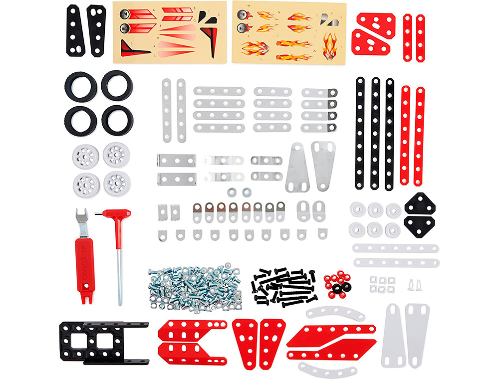 JEU DE CONSTRUCTION MECCANO VOITURES DE COURSE 10 MOD LES 225 PI CES