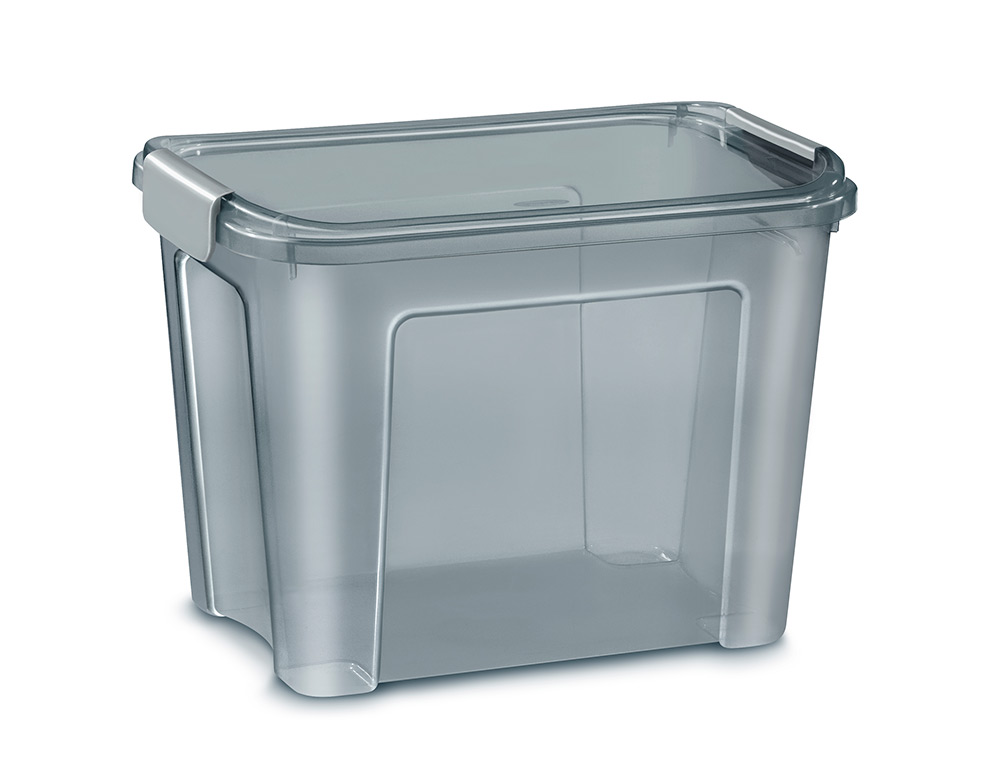 BOITE DE RANGEMENT CEP POLYPROPYLENE                 38,9X27,7X28,5CM CONTENANCE   18L