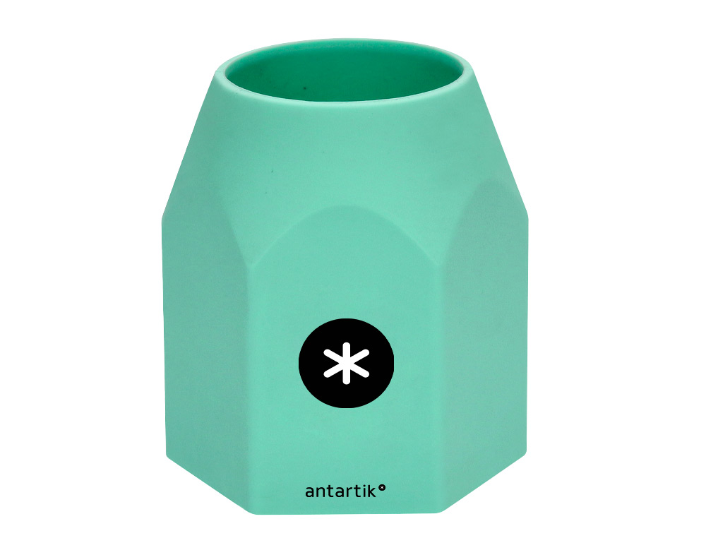 POT A CRAYONS ANTARTIK HEXAGONAL SILICONE SOFT TOUCH 95X75X80 MM COLORIS PASTELS   ASSORTIS