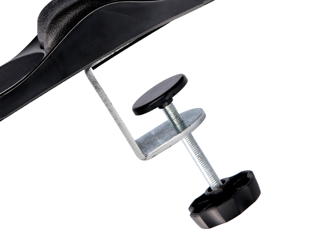ACCOUDOIR ERGONOMIQUE Q-CONNECT AVEC TAPIS DE SOURIS SUPPORT POIGNET 220X140X480 MM COLORIS NOIR