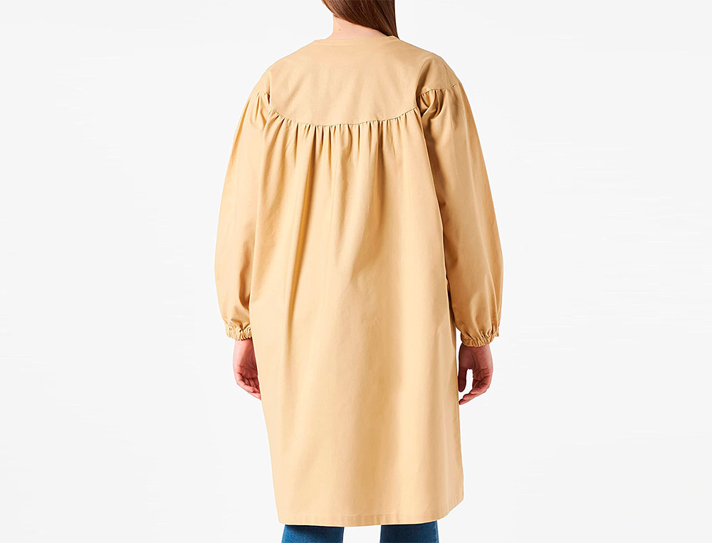 BLOUSE PEINTURE A L'ANCIENNE OZ INTERNATIONAL  S-M COTON   COLORIS BEIGE