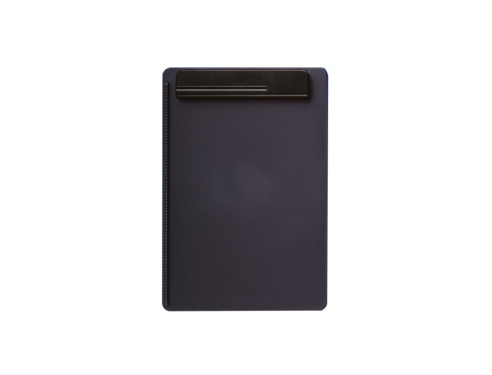 PORTE-BLOC MAUL GO A4 PLASTIQUE RECYCLE PORTE-STYLO INTEGRE DANS PINCE COLORIS NOIR