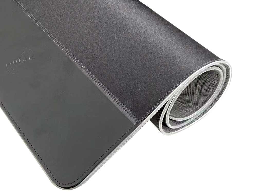 TAPIS SOURIS Q-CONNECT GAMING CHARGEUR SANS FIL ET LUMIERE RVB 800X300X4MM COLORIS NOIR