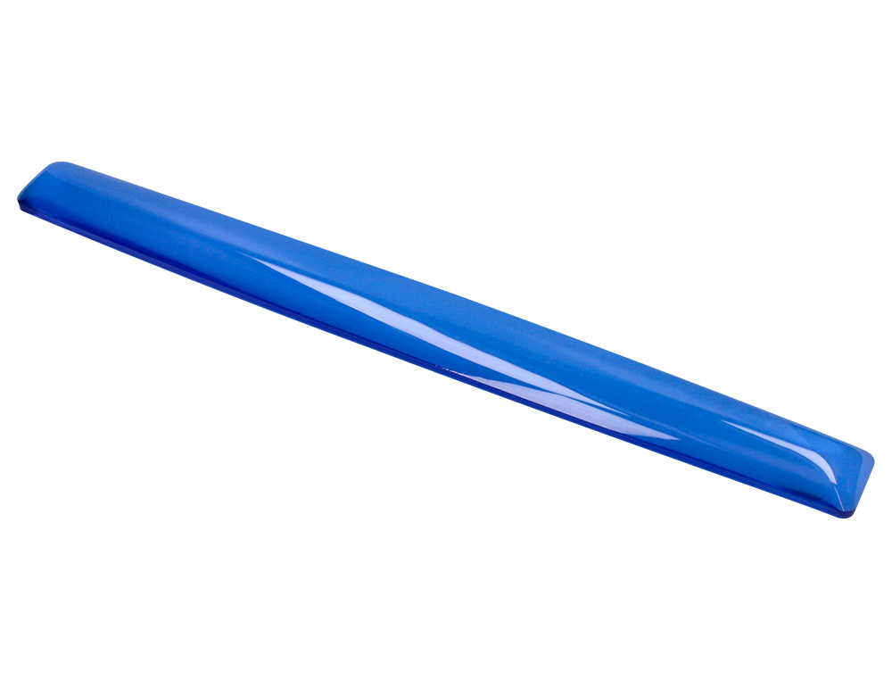 REPOSE-POIGNETS Q-CONNECT GEL POUR CLAVIER 525X58X17MM      COLORIS BLEU