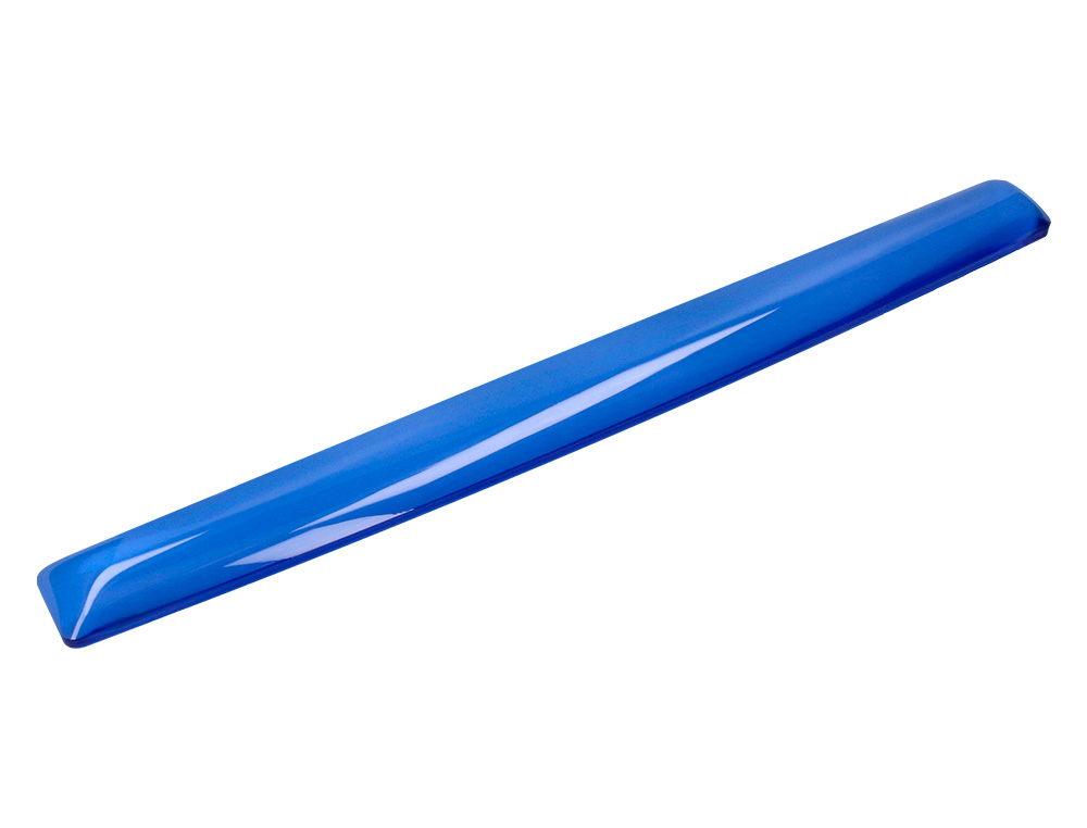 REPOSE-POIGNETS Q-CONNECT GEL POUR CLAVIER 525X58X17MM      COLORIS BLEU