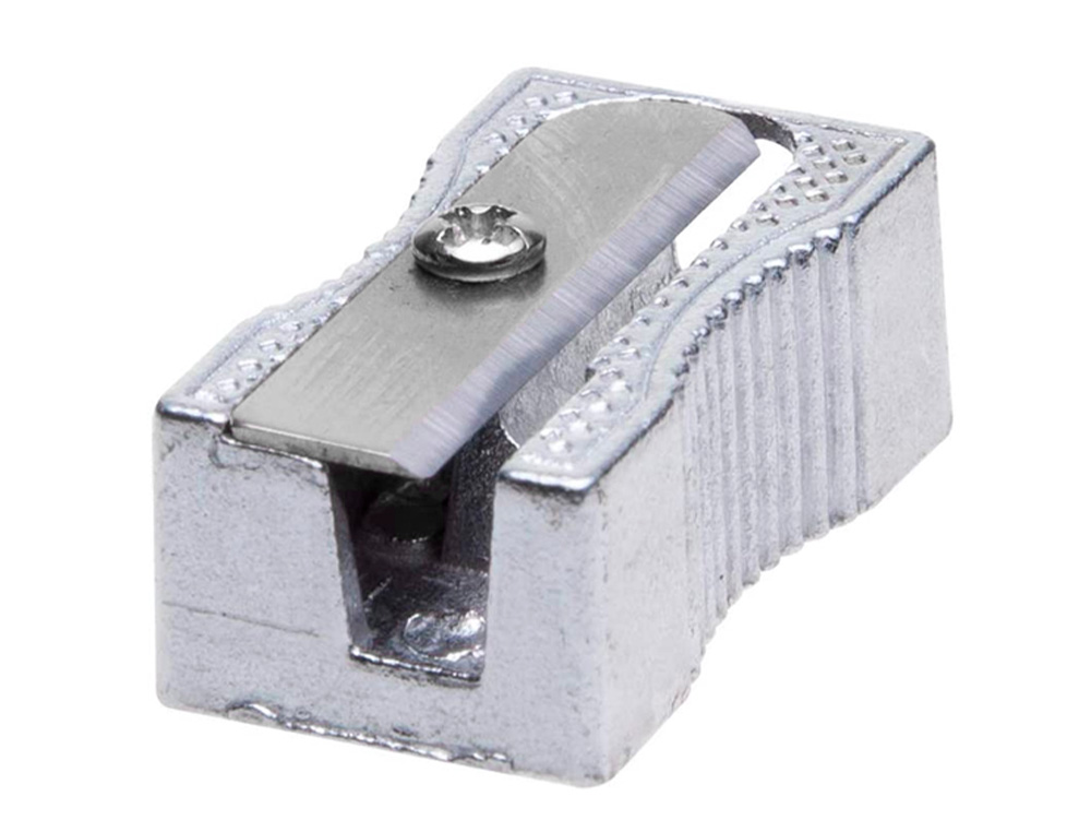 TAILLE-CRAYON Q-CONNECT METALLIQUE RECTANGULAIRE 1    USAGE