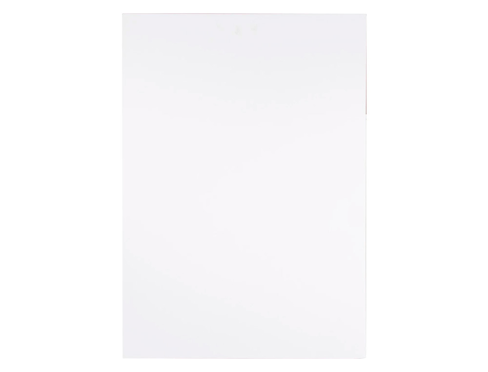 CARTON PLUME LIDERPAPEL DOUBLE-FACE 70X100CM EPAISSEUR 10MM COLORIS BLANC