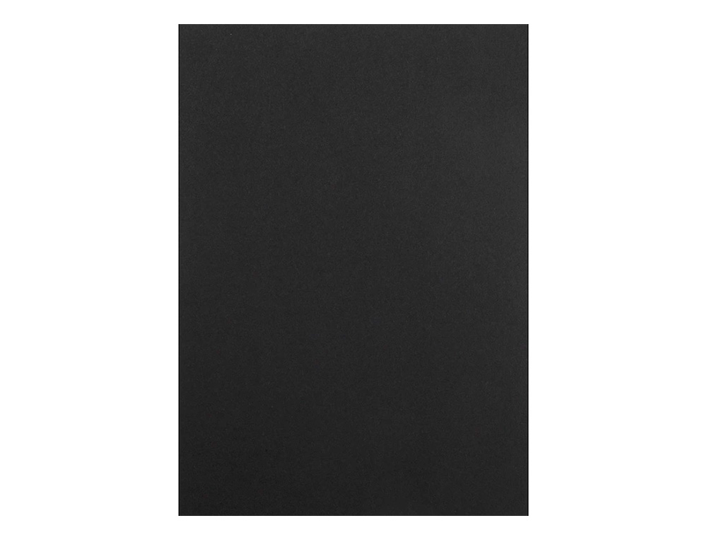 CARTON PLUME LIDERPAPEL DOUBLE-FACE 70X100CM EPAISSEUR 5MM COLORIS NOIR