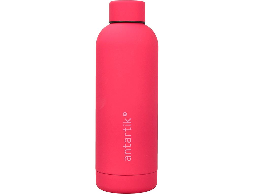 BOUTEILLE ISOTHERME ANTARTIK ACIER INOXYDABLE SANS BPA     500ML COLORIS FUCHSIA