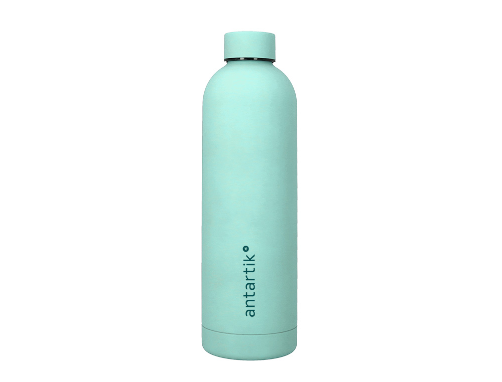 BOUTEILLE ISOTHERME ANTARTIK ACIER INOXYDABLE SANS BPA 750ML COLORIS MENTHE