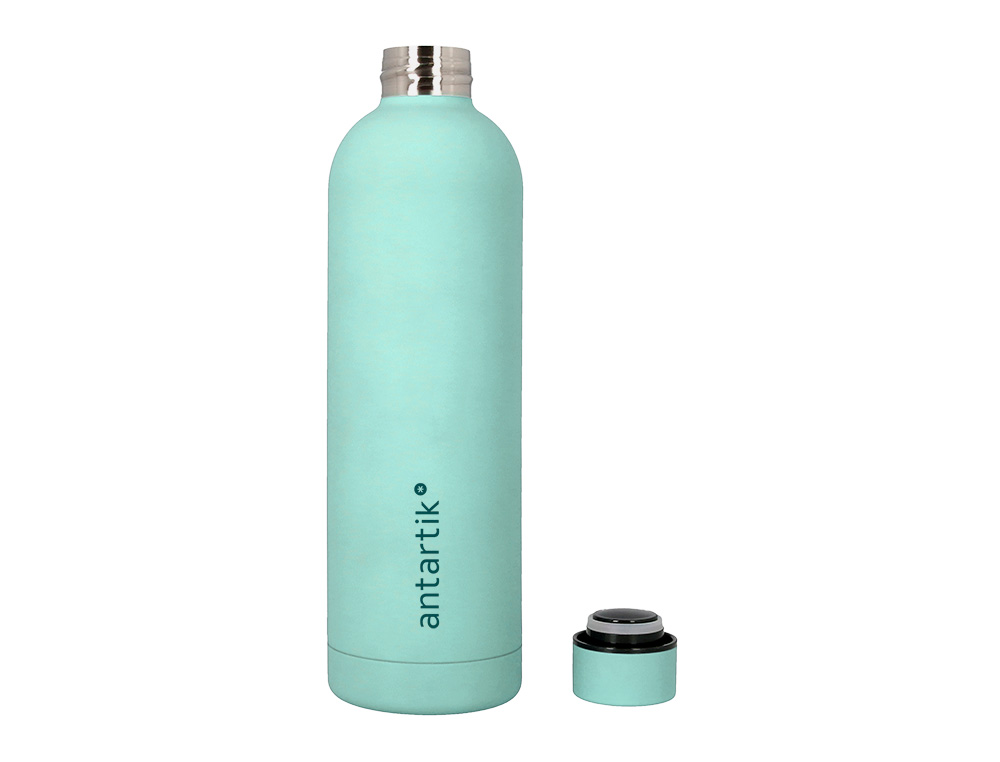 BOUTEILLE ISOTHERME ANTARTIK ACIER INOXYDABLE SANS BPA 750ML COLORIS MENTHE
