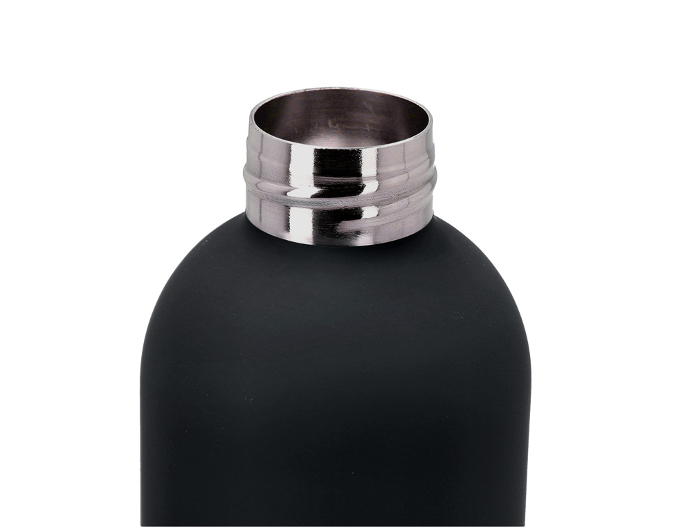 BOUTEILLE ISOTHERME ANTARTIK ACIER INOXYDABLE SANS BPA     750ML COLORIS NOIR