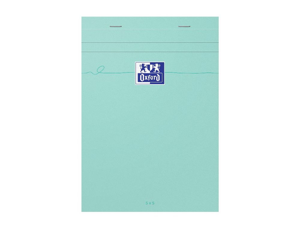 BLOC OXFORD SMART AGRAFE 148X210MM 160 PAGES OPTIK PAPER 5X5