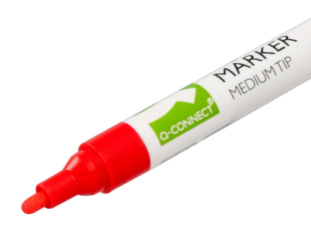 MARQUEUR Q-CONNECT CRAIE LIQUIDE POINTE RONDE TRACE    3MM COLORIS ASSORTIS BOITE 8  UNITES
