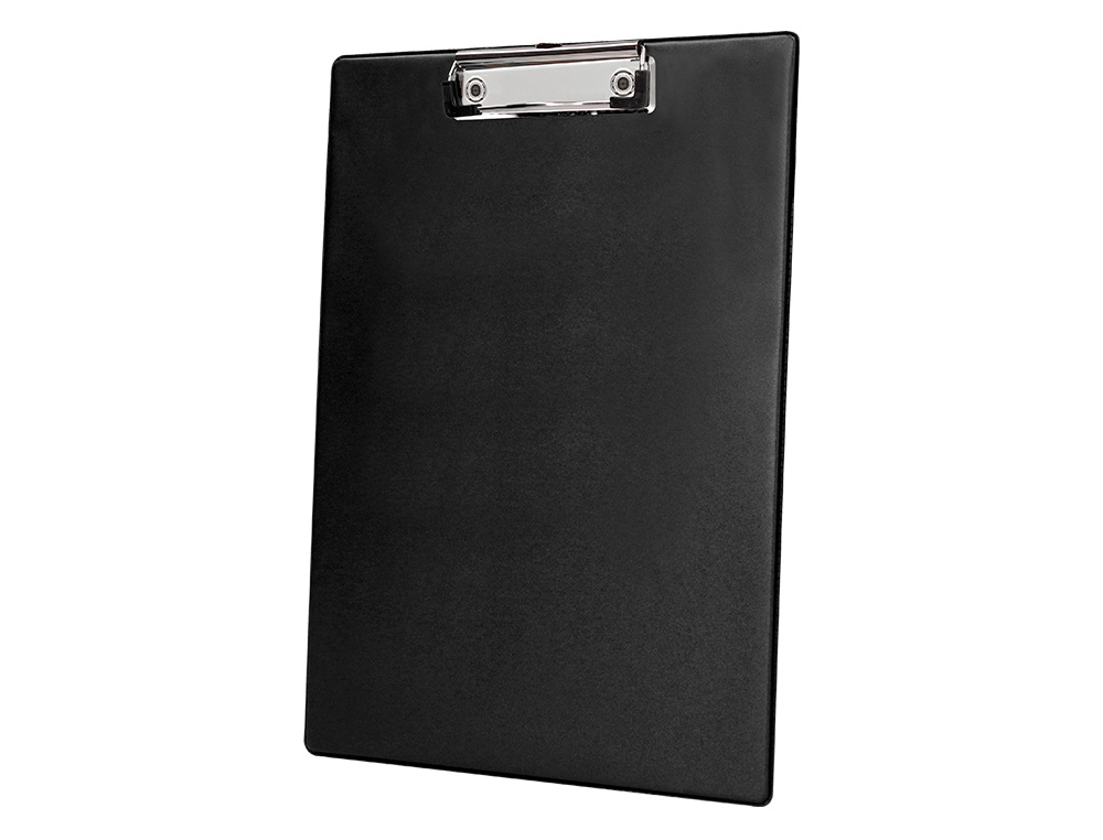 PORTE-BLOC Q-CONNECT DIN A4 PLASTIQUE 50% RECYCLE EPAISSEUR 2,1MM COLORIS NOIR
