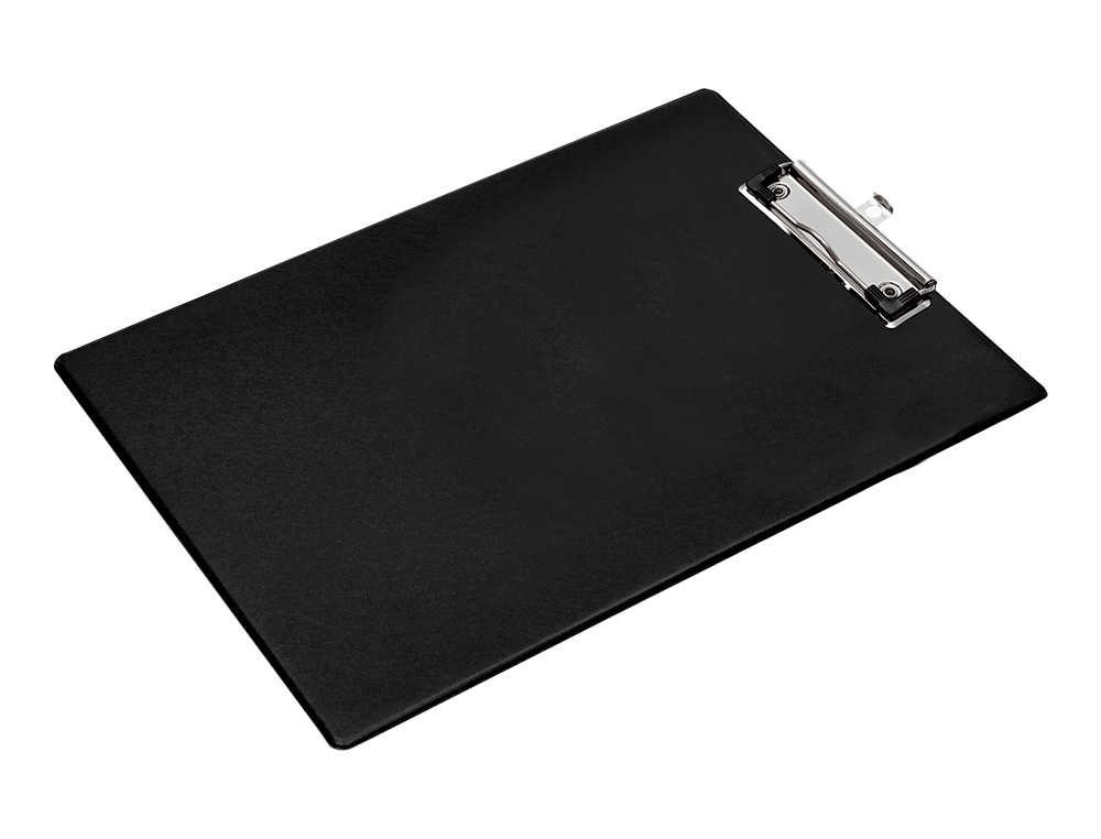 PORTE-BLOC Q-CONNECT DIN A4 PLASTIQUE 50% RECYCLE EPAISSEUR 2,1MM COLORIS NOIR