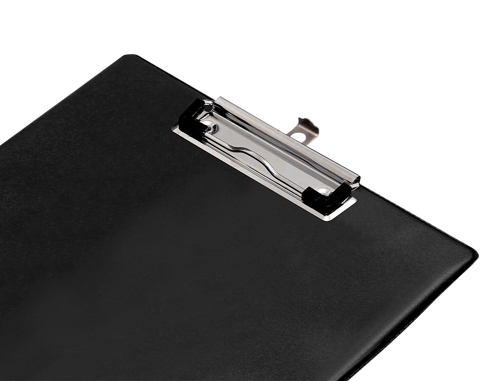 PORTE-BLOC Q-CONNECT DIN A4 PLASTIQUE 50% RECYCLE EPAISSEUR 2,1MM COLORIS NOIR