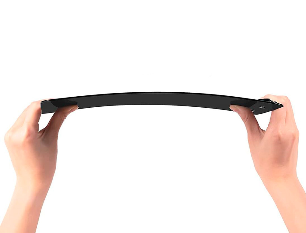 PORTE-BLOC Q-CONNECT DIN A4 PLASTIQUE 50% RECYCLE EPAISSEUR 2,1MM COLORIS NOIR