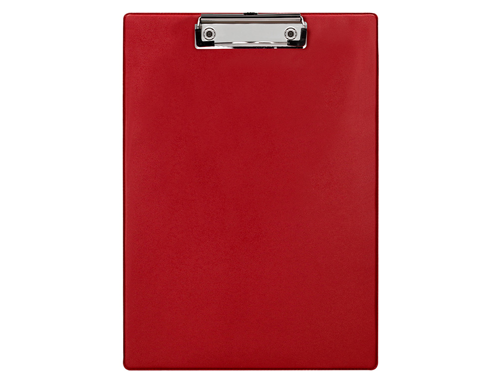 PORTE-BLOC Q-CONNECT DIN A4 PLASTIQUE 50% RECYCLE EPAISSEUR 2,1MM COLORIS ROUGE