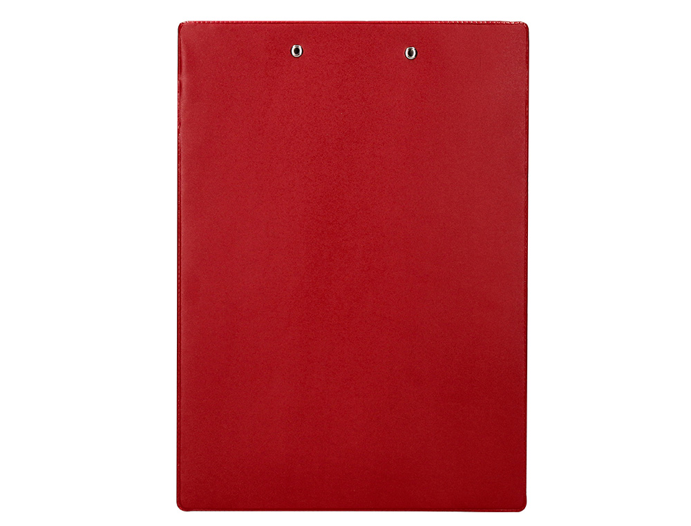 PORTE-BLOC Q-CONNECT DIN A4 PLASTIQUE 50% RECYCLE EPAISSEUR 2,1MM COLORIS ROUGE