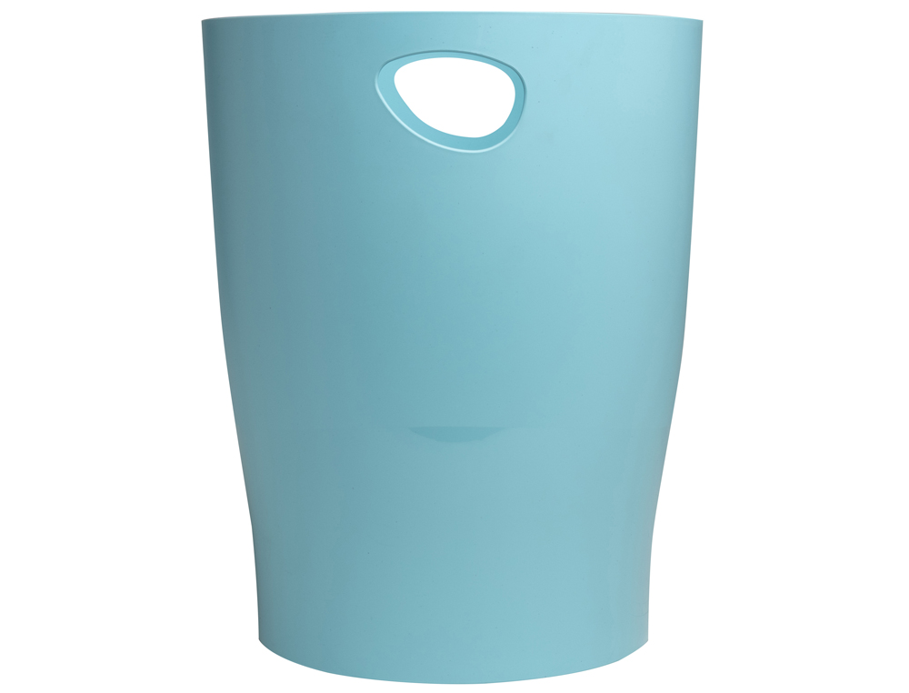 CORBEILLE A PAPIER EXACOMPTA ECOBIN SKANDI CAPACITE 15L COLORIS BLEU GIVRE