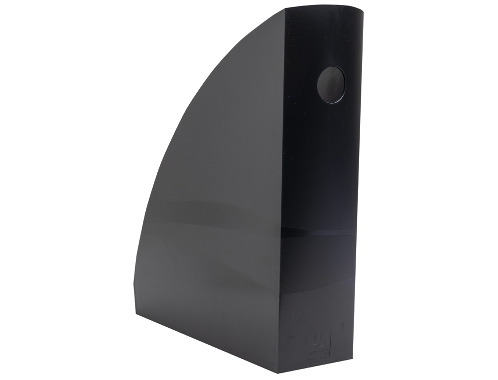 PORTE-REVUES EXACOMPTA MAG-CUBE ECOBLACK A4+ OEILLET DE PREHENSION COLORIS NOIR