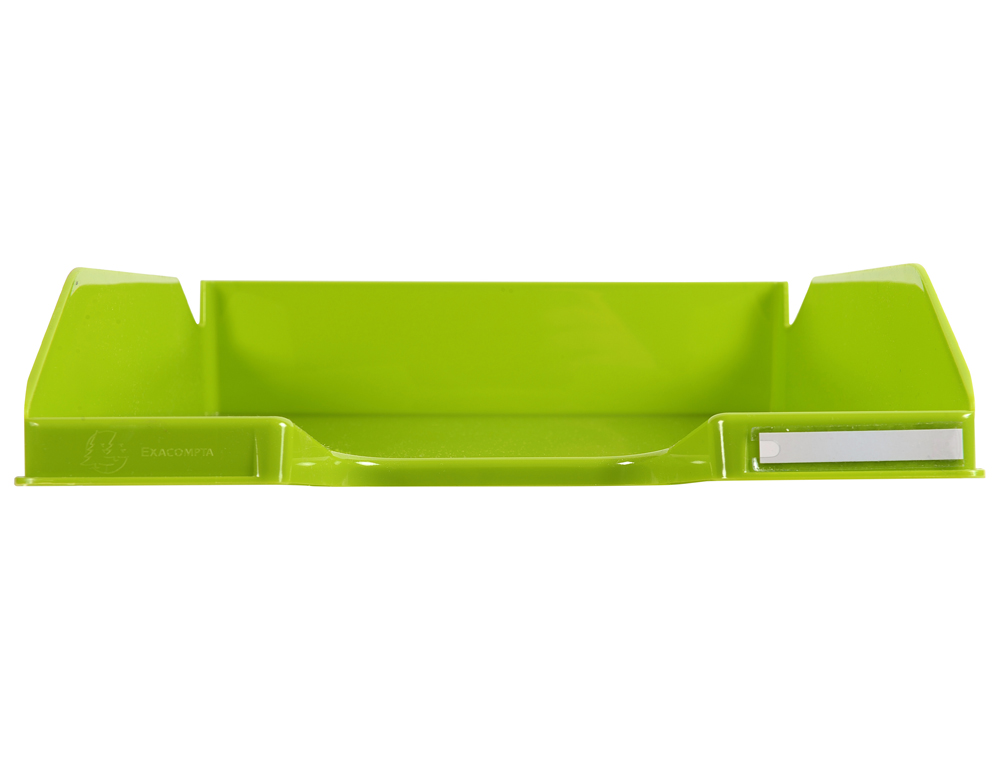 CORBEILLE COURRIER EXACOMPTA MIDI-COMBO IDERAMA SUPERPOSABLE VERTICALE/ESCALIER COLORIS VERT ANIS BRILLANT