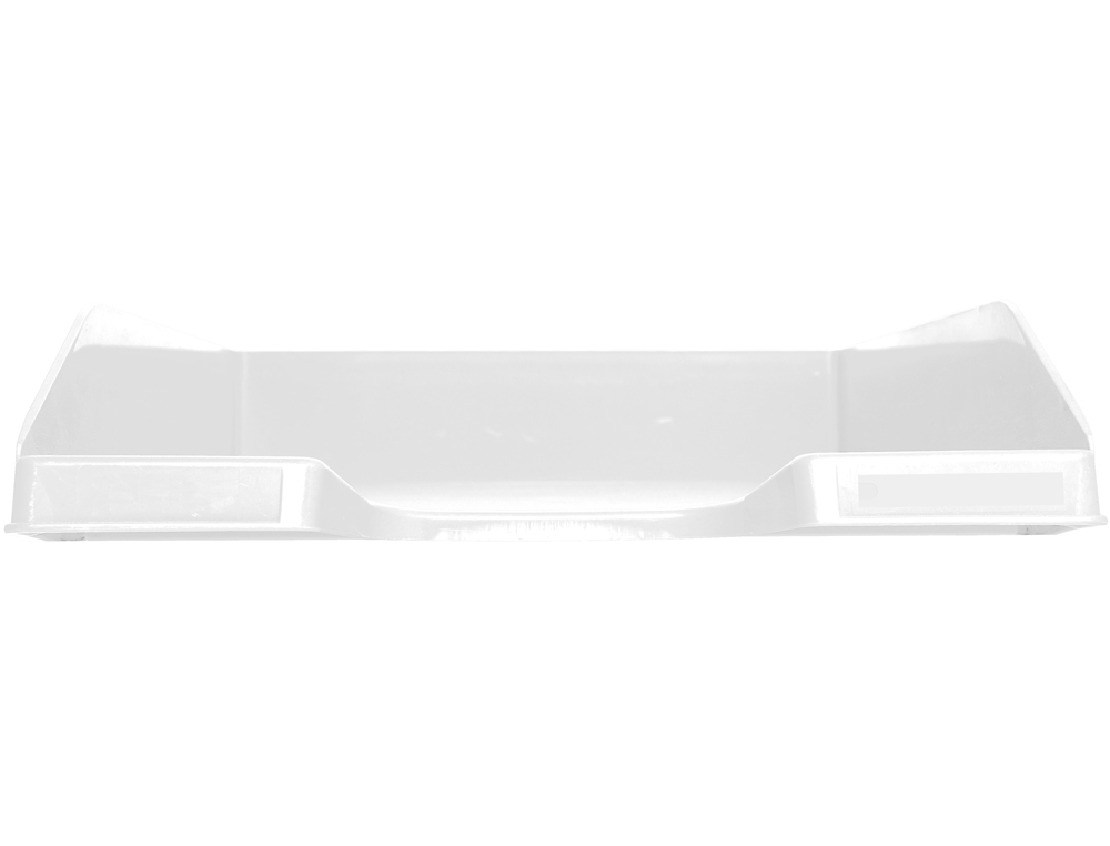 CORBEILLE COURRIER EXACOMPTA OFFICE MIDI-COMBO SUPERPOSABLE VERTICALE/ESCALIER COLORIS BLANC