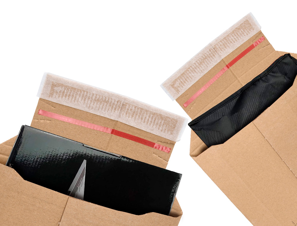 POCHETTE D'EXPEDITION Q-CONNECT CARTON 100% RECYCLE ET RECYCLABLE FERMETURE AUTO-ADHESIVE 314X252X72MM COLORIS KRAFT