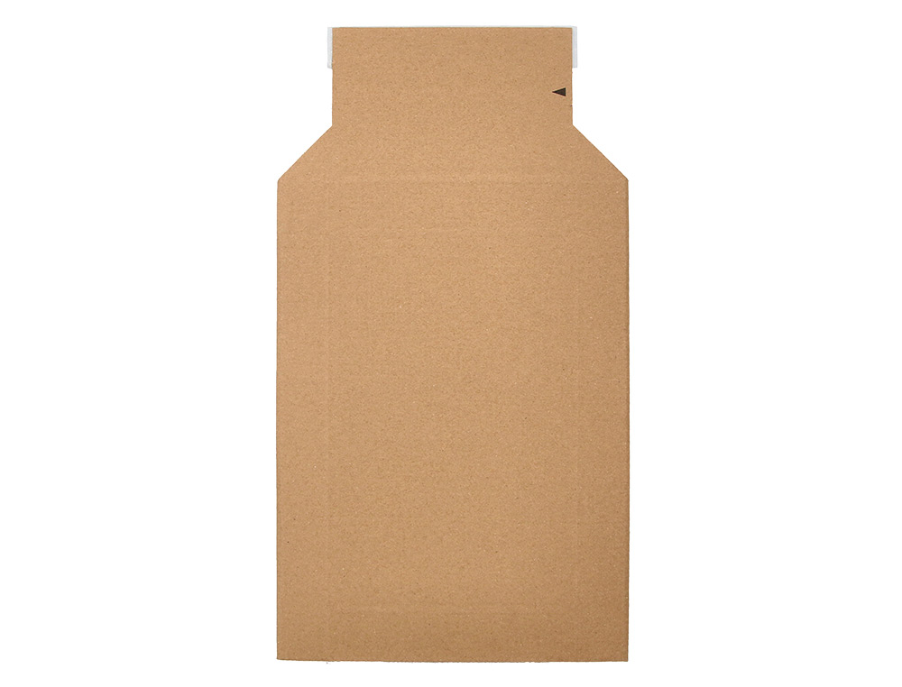 POCHETTE D'EXPEDITION Q-CONNECT CARTON 100% RECYCLE ET RECYCLABLE FERMETURE AUTO-ADHESIVE 314X252X72MM COLORIS KRAFT