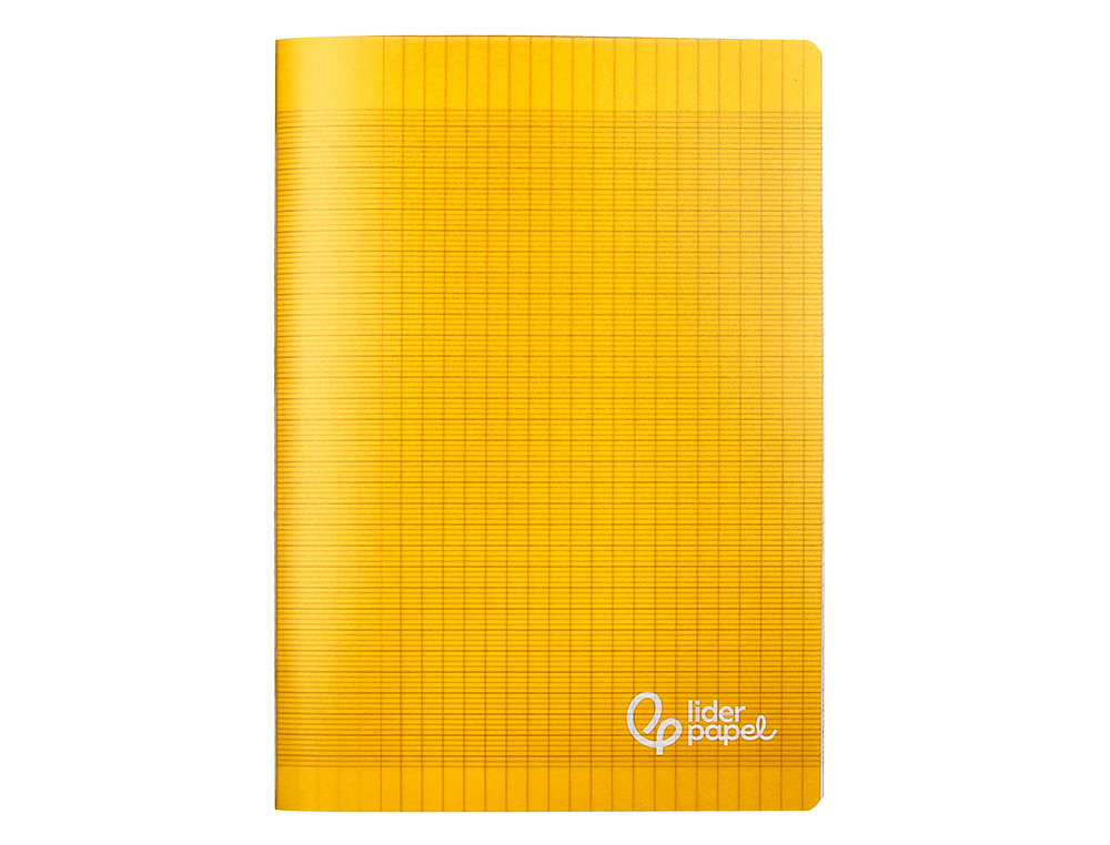 CAHIER PIQURE LIDERPAPEL COUVERTURE PP 240X320MM 48P SEYES COLORIS JAUNE