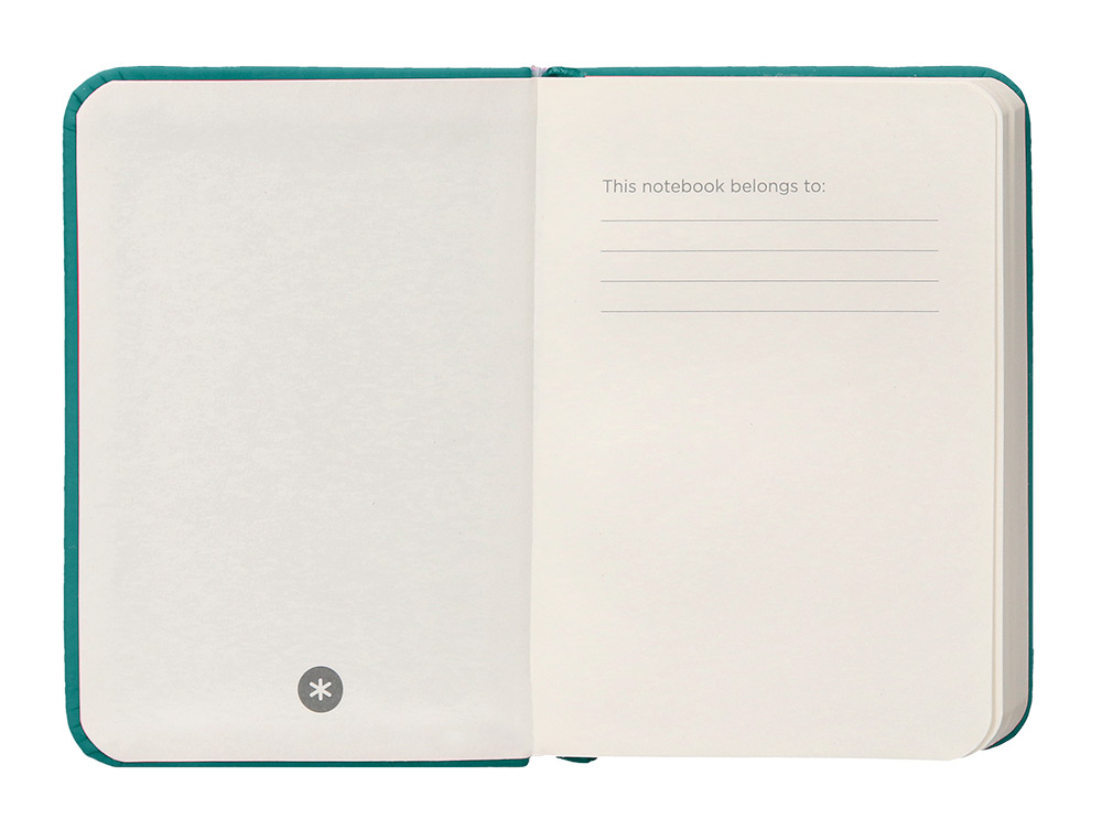 CARNET FERMETURE ELASTIQUE ANTARTIK NOTES COUVERTURE     RIGIDE A7 PAPIER UNI IVOIRE 80FEUILLES 80GR FSC VERT PAON