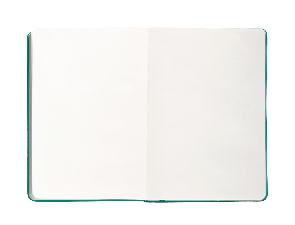 CARNET FERMETURE ELASTIQUE ANTARTIK NOTES COUVERTURE RIGIDE A4 PAPIER UNI IVOIRE 100 FEUILLES 80GR FSC VERT MENTHE