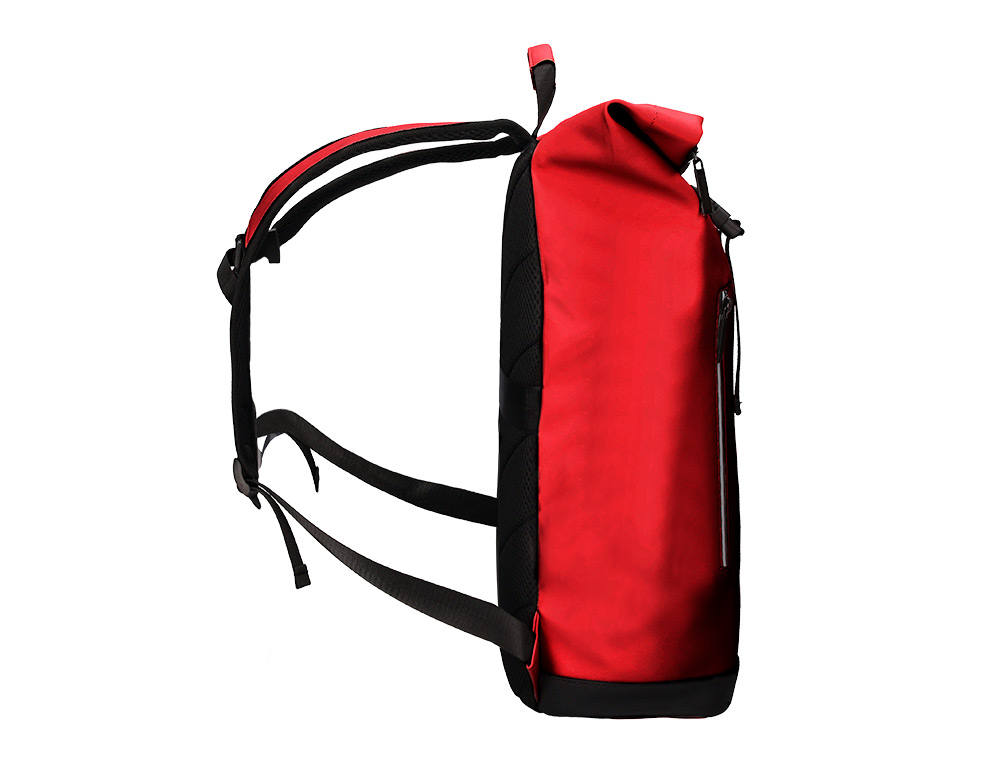 SAC A DOS ANTARTIK ROLL UP WATERPROOF 480X130X280MM      COLORIS ROUGE GRENAT