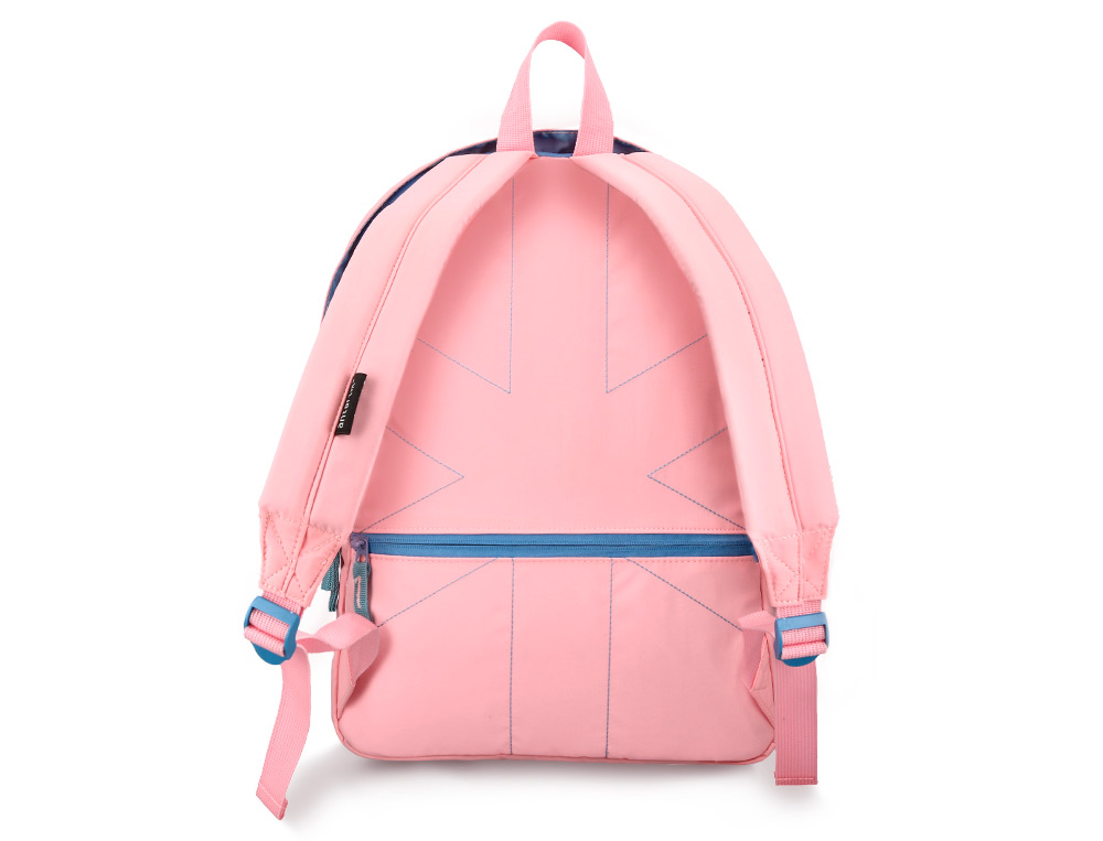 SAC A DOS ANTARTIK 1 COMPARTIMENT MODELE BASIC     PACK 420X160X300MM COLORIS    ROSE