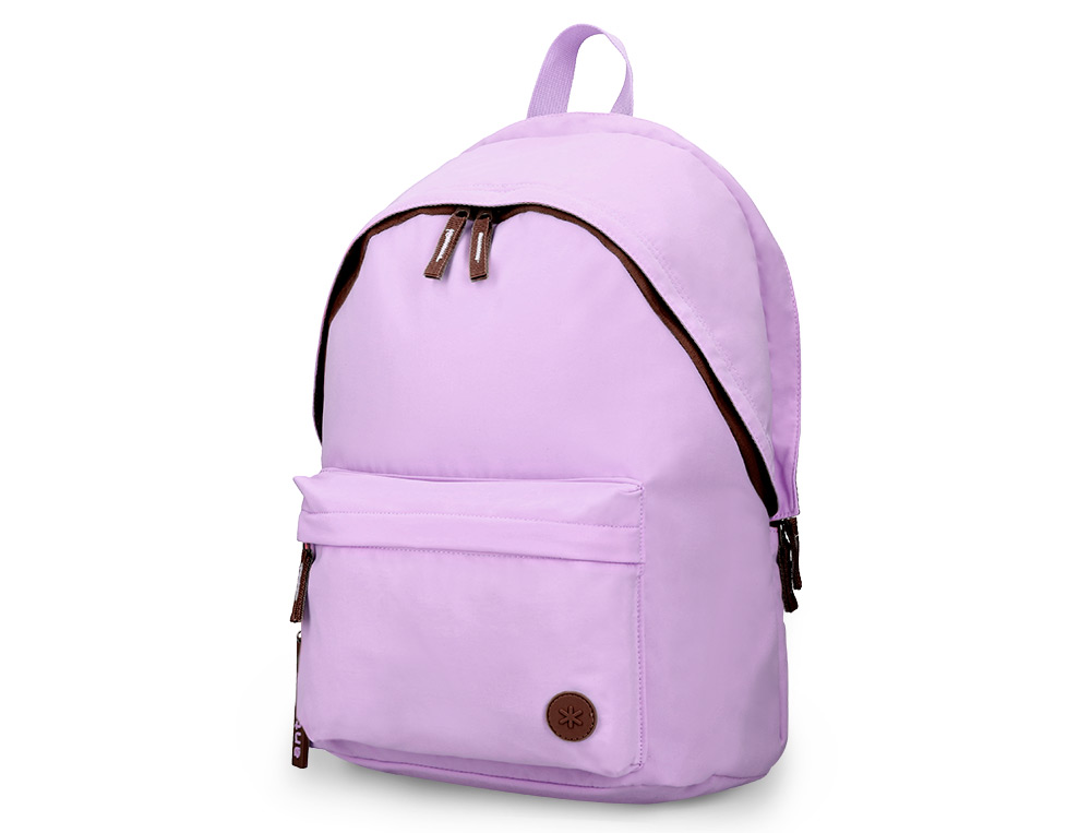SAC A DOS ANTARTIK 1 COMPARTIMENT MODELE BASIC PACK 20L 420X160X300MM COLORIS LILAS