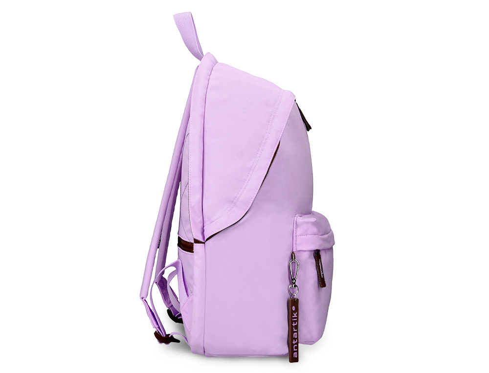 SAC A DOS ANTARTIK 1 COMPARTIMENT MODELE BASIC PACK 20L 420X160X300MM COLORIS LILAS