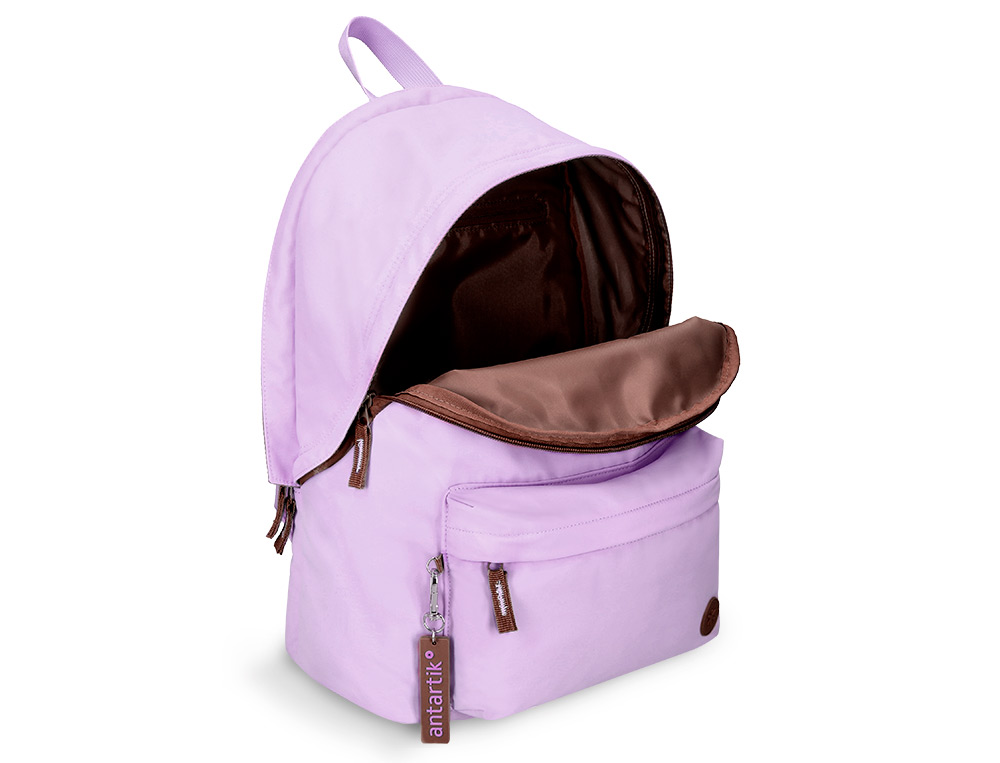 SAC A DOS ANTARTIK 1 COMPARTIMENT MODELE BASIC PACK 20L 420X160X300MM COLORIS LILAS