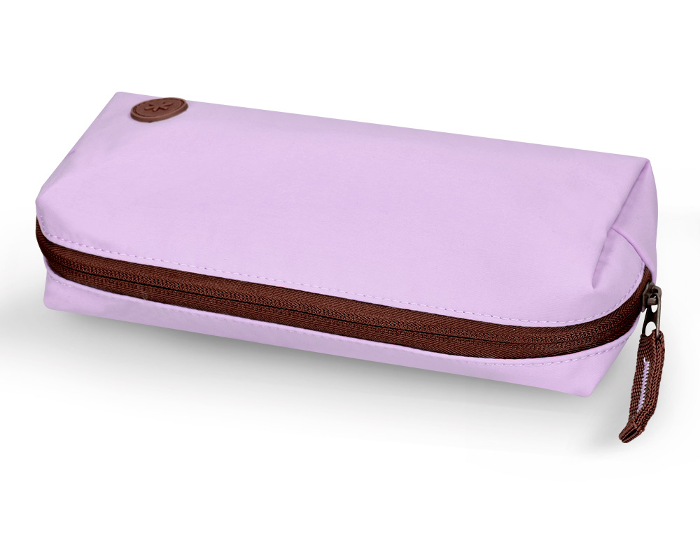 FOURRE-TOUT ANTARTIK 1 COMPARTIMENT RECTANGULAIRE    MODELE BASIC PACK 80X55X210MM COLORIS LILAS