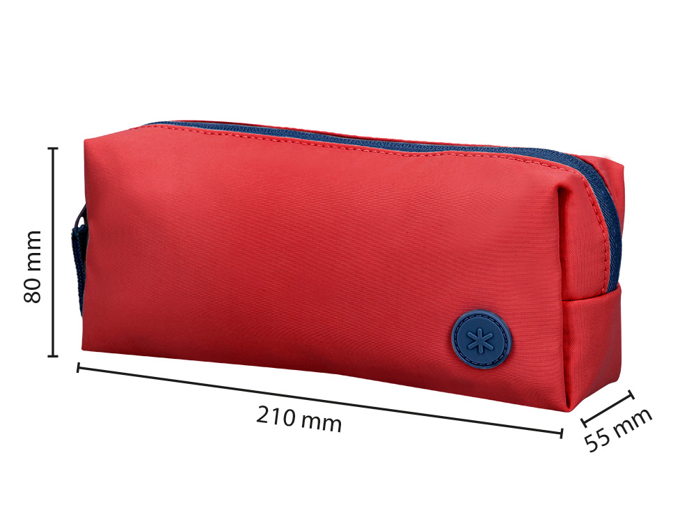 FOURRE-TOUT ANTARTIK 1 COMPARTIMENT RECTANGULAIRE    MODELE BASIC PACK 80X55X210MM COLORIS ROUGE GRENAT