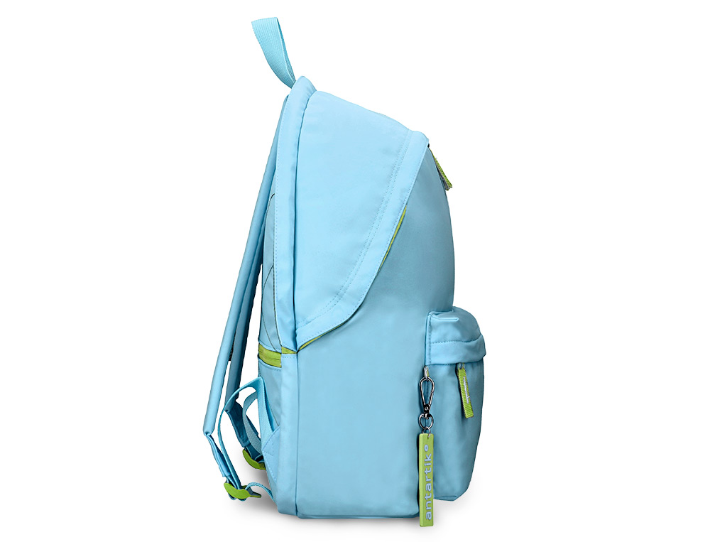 SAC A DOS ANTARTIK 1 COMPARTIMENT MODELE BASIC PACK 420X160X300MM COLORIS TURQUOISE